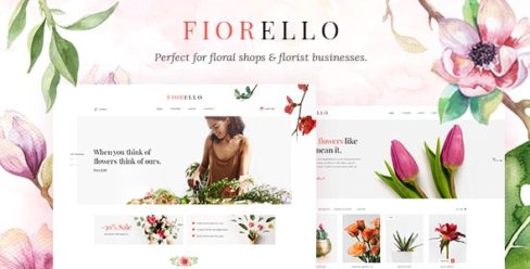 Fiorello – Florist and Flower Shop Theme – 22002624