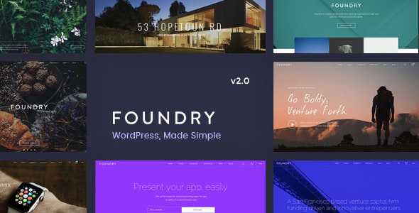 Foundry – Multipurpose, Multi-Concept WP Theme – 12468676
