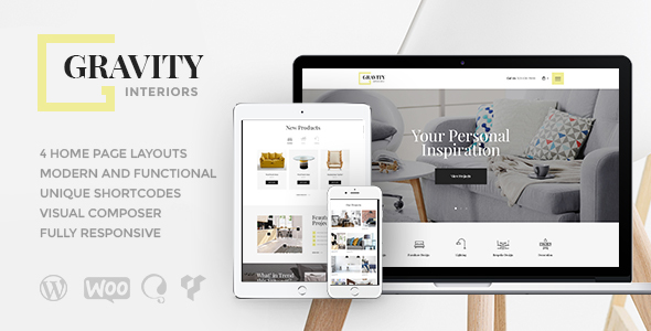Gravity | A Contemporary Interior Design & Furniture Store WordPress Theme – 19894220