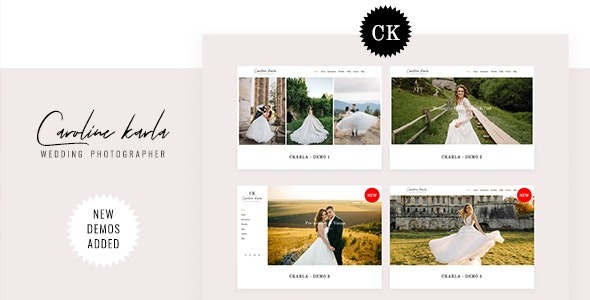 CKARLA – Minimal Wedding Photography Template – 28738000