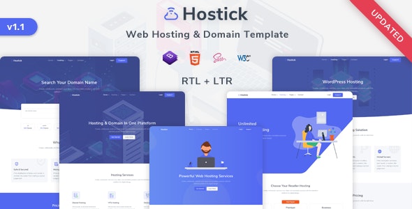 hostick-web-server-domain-html5-template-26633934