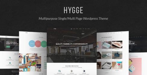 Hygge – Multipurpose Single/Multi Page WP Theme – 12923490