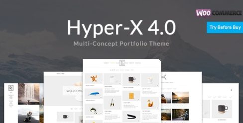 HyperX – Responsive WordPress Portfolio Theme – 13439786
