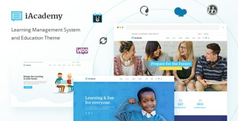 iAcademy – Education Theme for Online Learning – 20198007