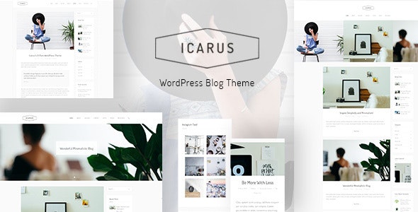 Icarus – Personal Blog WordPress Theme – 19798721