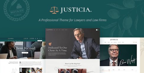 Justicia – Lawyer and Law Firm Theme – 22786114