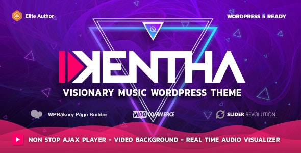 Kentha – Non-Stop Music WordPress Theme with Ajax – 21148850