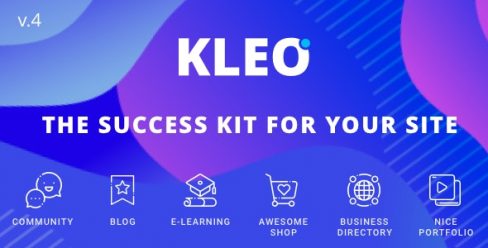 KLEO – Pro Community Focused, Multi-Purpose BuddyPress Theme – 6776630
