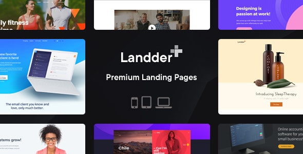 Landder+ – Lead Generation Landing Pages HTML Template – 26956368