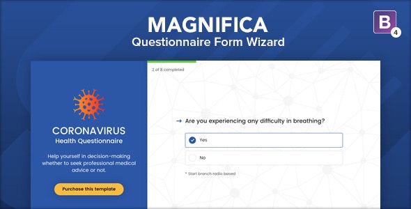 Magnifica – Questionnaire Form Wizard – 26138566