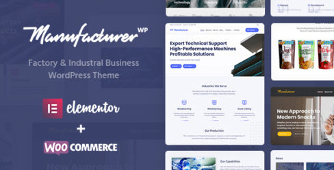 Manufacturer – Factory and Industrial WordPress Theme – 22672753