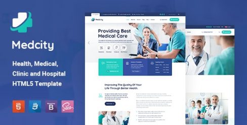 Medcity – Health & Medical HTML5 Template – 31597890