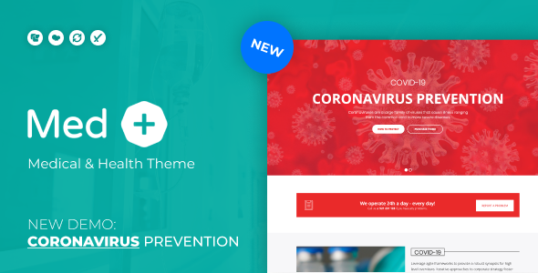 MedPlus – Coronavirus Prevention WordPress Theme – 17458622
