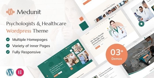 Medunit | Psychology & Health Care WordPress Theme – 50352399