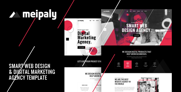 Meipaly – Digital Services Agency PSD Template – 22910047