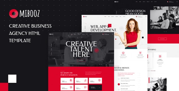Mibooz – Creative Agency HTML Template – 33911265