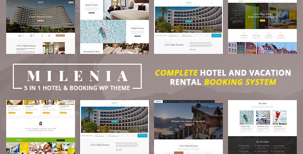 Milenia – Hotel & Booking WordPress Theme – 22943954
