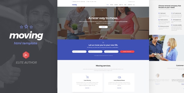 Moving – Logistic HTML5 Template – 20410859