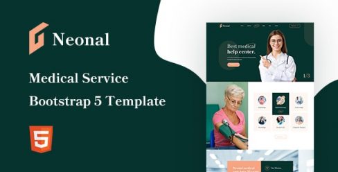 Neonal – Medical Service Bootstrap 5 Template – 31881404