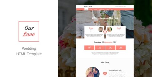 Our Love – Wedding Template – 19562547