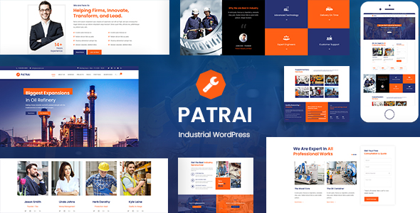 Patrai Industry – WordPress Industrial Theme – 23792305