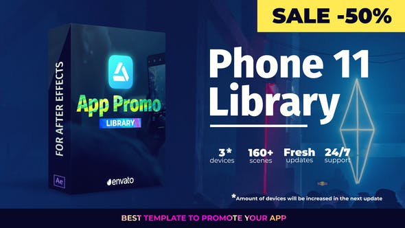 Phone 11 – App Promo Library – 25181924