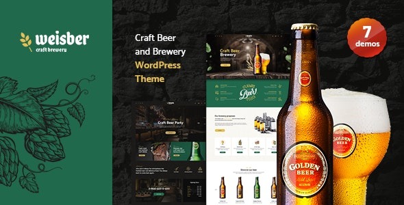 Weisber – Craft Beer & Brewery WordPress Theme – 23694122