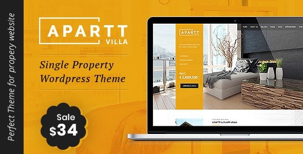 APARTT VILLA – Single Property Real Estate WordPress Theme – 14351862