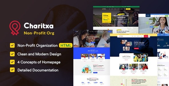 Charitxa | Multipurpose Nonprofit HTML Template – 43675457