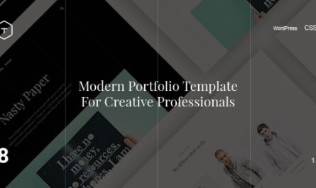 Portfolio WordPress Theme