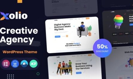 Creative Agency & Portfolio WordPress Theme