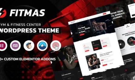 Gym & Fitness Center WordPress Theme