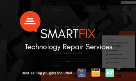 The Technology Repair Services WordPress Theme