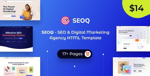 SEO & Digital Marketing Agency HTML Template