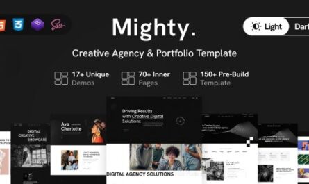 Creative Agency & Portfolio Showcase Template