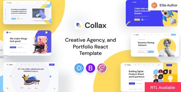 Collax – Creative Agency React Next js Template – 40018157