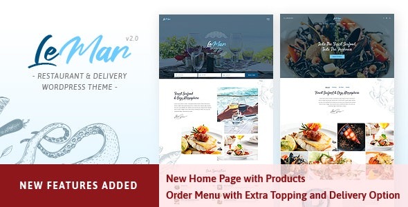 LeMar – Seafood Restaurant WordPress Theme – 27539910