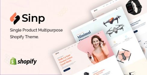 Sinp – Single Product Multipurpose Shopify Theme – 32257065