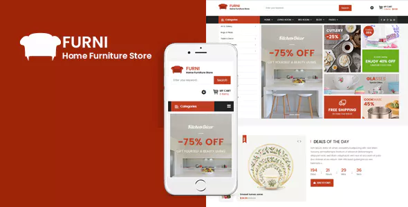 Furni – Responsive Furniture VirtueMart 3 Template – 23139182