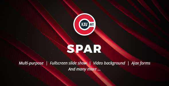 Spar – Multipurpose HTML Template – 25044849