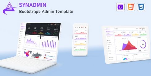 Synadmin – Bootstrap 5 Admin Template – 29014766