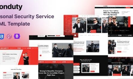 Service HTML Template