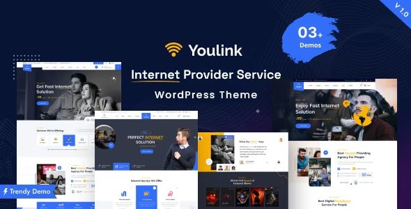 Youlink – Broadband & Internet Services WordPress Theme – 46664149