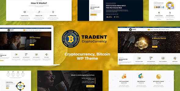 Tradent – Cryptocurrency, Bitcoin WordPress Theme – 21757004