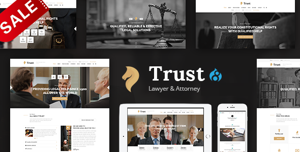 Trust – Lawyer & Attorney Business Drupal 8.7 Theme – 21019967