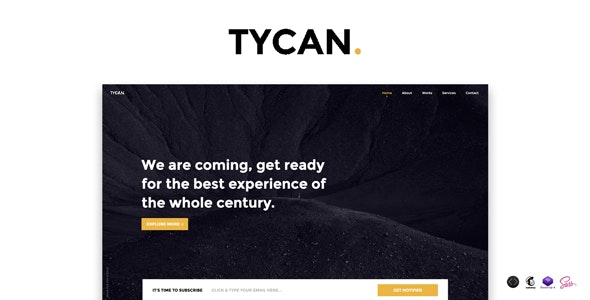 TYCAN – Timeless Coming Soon Template – 24801463