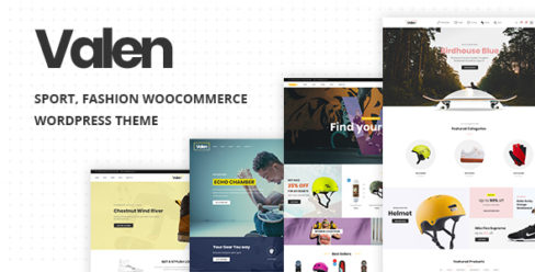 Valen – Sport, Fashion WooCommerce WordPress Theme – 22922379