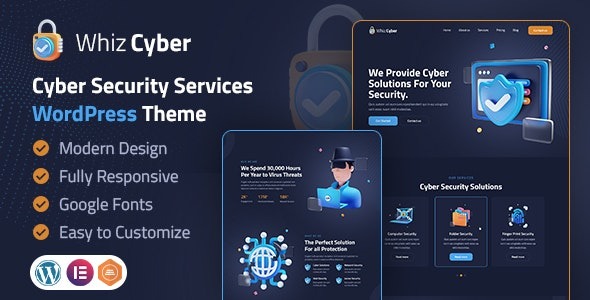 Cyber Security WordPress Theme