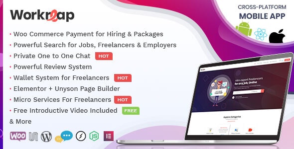 Workreap – Freelance Marketplace and Directory WordPress Theme – 23712454