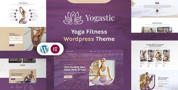 Yoga & Fitness WordPress Theme